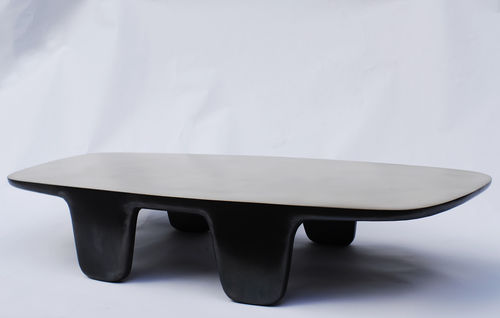 Table basse contemporaine - BOBO - Atelier Stefan Leo - en bronze / rectangulaire / résidentielle