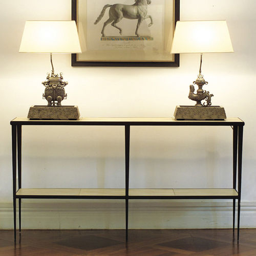 Console classique - GIACO  - Atelier Stefan Leo - en verre / en fer / en cuivre