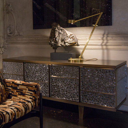 Buffet classique - PEBBLE - Atelier Stefan Leo - en verre / en bronze / sur mesure