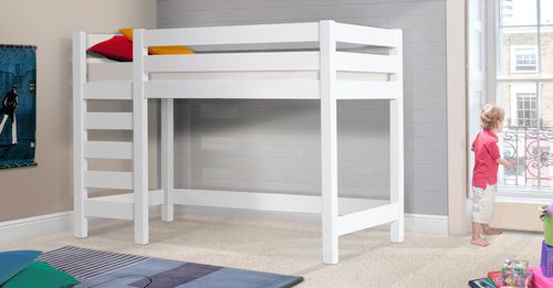 Lit mezzanine - HIGH SLEEPER LOFT   - Get Laid Beds - simple / contemporain / en bois