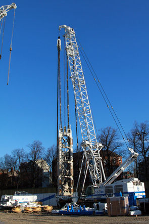 Grue hydraulique - SC-120 HD  - SOILMEC S.P.A. - treillis / sur chenilles / pour chantier de construction