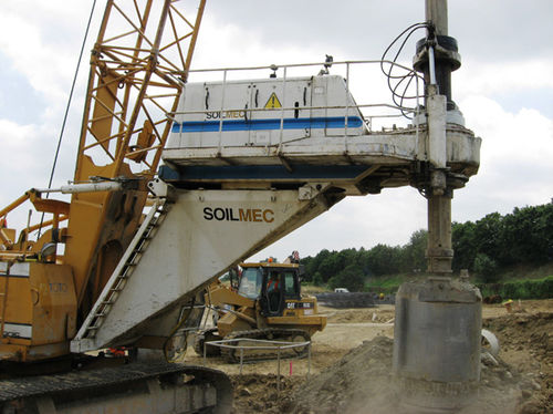 Foreuse à moteur diesel - RT3-ST  - SOILMEC S.P.A. - fond de trou / pour chantier de construction / de pieux de fondation