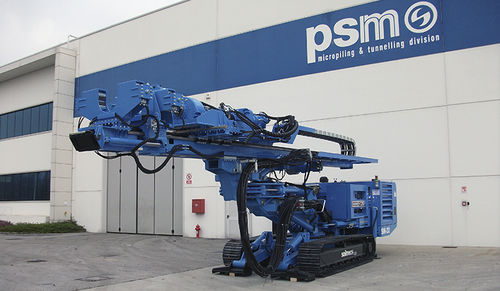 Foreuse à moteur diesel - SM-22  - SOILMEC S.P.A. - rotative / à circulation inverse / pour chantier de construction