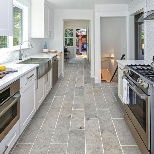 Carrelage en marbre - TRUVA - Mekmar - poli / d'intérieur / de sol
