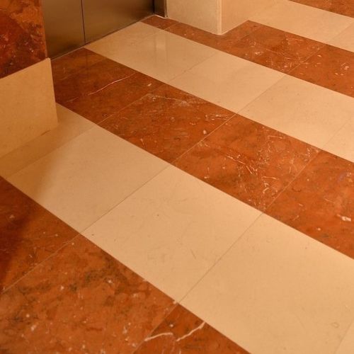 Carrelage en marbre - ROSSO ALICANTE - Mekmar - poli / d'intérieur / mural