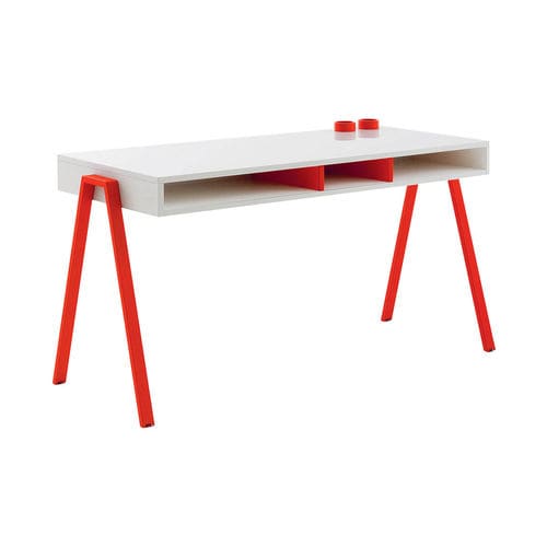 Bureau contemporain - VANNY - nidi - en bois / 4 pieds / pour enfant