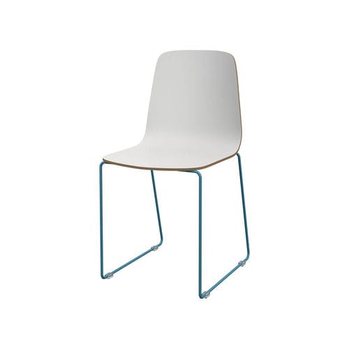 Chaise contemporaine - TAK - nidi - d'intérieur / en métal / tapissée