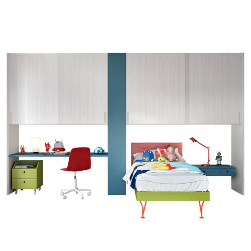 Armoire contemporaine - nidi - à portes battantes / pour enfant / pont de lit