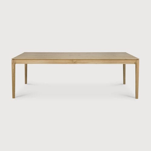 Table de réunion contemporaine - Bok cowork - ETHNICRAFT - en chêne / avec piètement en chêne / rectangulaire