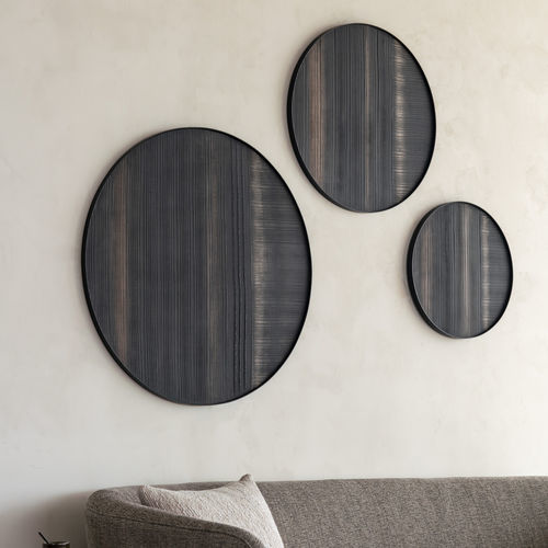 Tableau décoratif en bois - Layered Clay  - ETHNICRAFT - contemporain