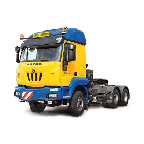Tombereau à déchargement par l'arrière - HHD9 TRACTOR - ASTRA - sur pneus / pour chantier / diesel