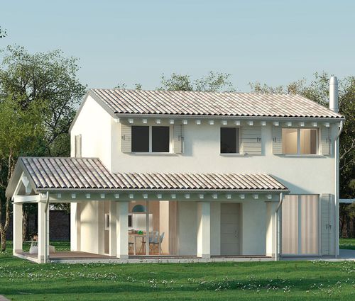 Maison préfabriquée - NANCY T3+3 - Bio house - écologique / antisismique / modulaire