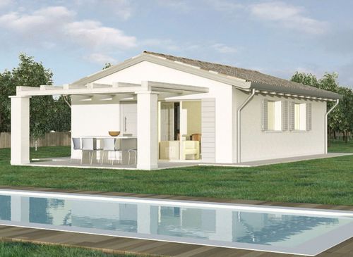 Maison préfabriquée - PORTO - Bio house - écologique / antisismique / modulaire