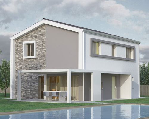 Maison préfabriquée - BERNA - Bio house - écologique / antisismique / modulaire