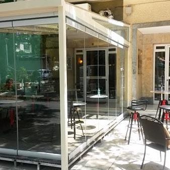 Panneau en verre de sécurité - IN ATHENS - Atrio Glass Doors - feuilleté / transparent / pour cloison