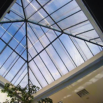 Lanterneau pour toiture - Atrio Glass Doors - avec costière / en verre / en métal