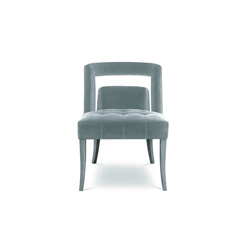 Chaise de salle à manger contemporaine - NAJ DINING CHAIR - Insplosion - de cuisine / d'intérieur / en velours