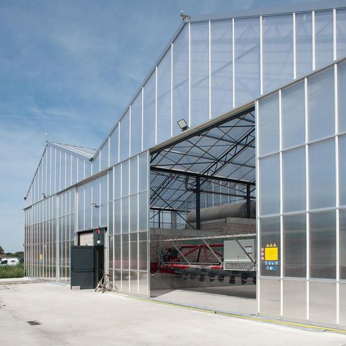 Serre professionnelle - DEFORCHE - de jardinage / monochapelle / venlo