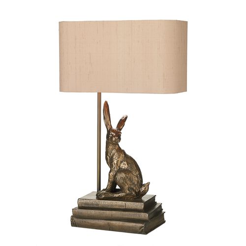 Lampe de table - HOPPER - David Hunt Lighting - en bronze / en soie / contemporaine
