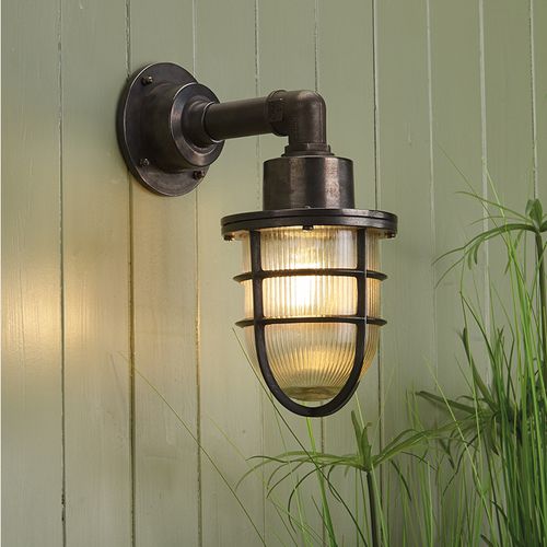 Applique murale classique - CREWE - David Hunt Lighting - d'extérieur / en laiton / lanterne