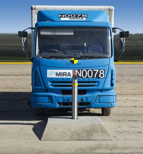 Borne de protection - TRUCKSTOPPER 10 - Tymetal Corp - amovible / en acier / en acier inoxydable