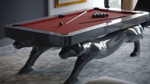 Table de billard contemporaine - léopard - Fertini Casa - résidentielle