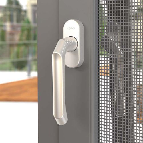 Fenêtre en aluminium - PH105 - HOPO Inc - en inox / battante / de sécurité