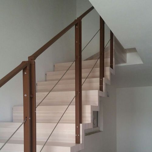 Garde-corps en inox - R7 - d'OPERA STAIRS - en câble / d'intérieur / pour escalier