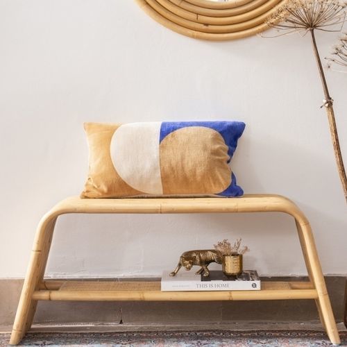 Banc contemporain - RIVIERA - KOK Maison - en rotin / sans dossier / sans accoudoirs