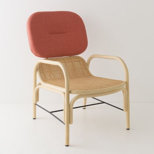 Fauteuil contemporain - ORCHID EDITION - KOK Maison - en rotin / en contreplaqué / en rotin
