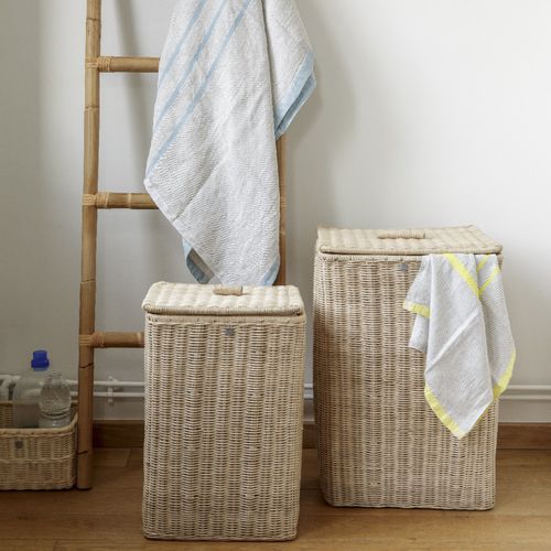Panier à linge en rotin - B1N - KOK Maison - en coton