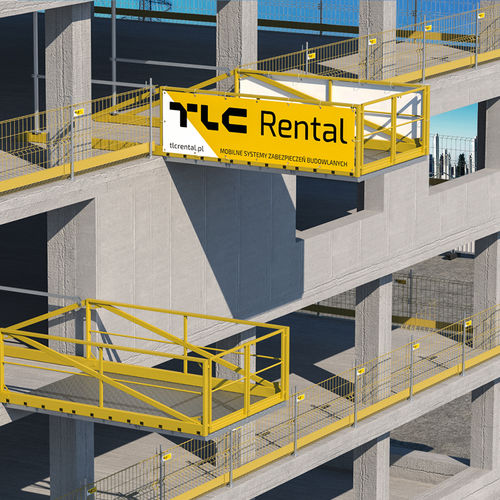 Plateforme pour chantier - TUP - TLC Sp. z o.o. - d'extérieur