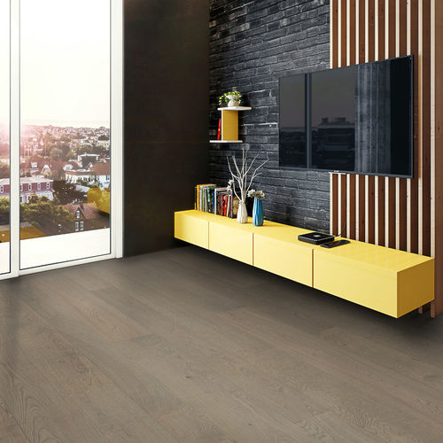 Sol stratifié en liège - PEARL  - Step & Wall - en HDF / flottante clic / aspect bois