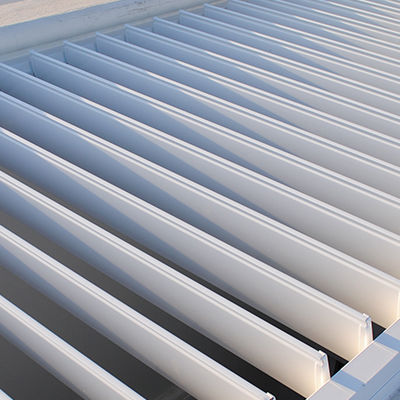 Brise-soleil en aluminium - COSTABLANCA 150 - Persax - pour façade / horizontal / orientable