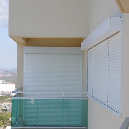 Volet roulant - MINICUR -43 - Persax - en aluminium / pour fenêtre / acoustique