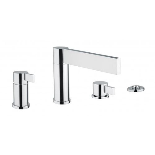 Mitigeur de douche - BDM-MET-452-CP - BAGNODESIGN - pour baignoire / à poser / en métal chromé