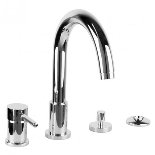 Mitigeur de douche - BDM-MLI-452 - BAGNODESIGN - pour baignoire / à poser / en métal chromé