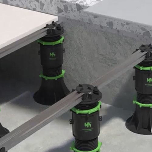 Poutrelle en profilé aluminium - Moonbay Industrial Co., Ltd. - en H / linéaire / pour plancher