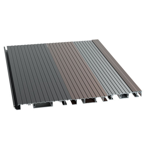 Lame de terrasse en aluminium - New Fashion - Moonbay Industrial Co., Ltd. - ignifuge / à usage domestique / pour propriétés privées