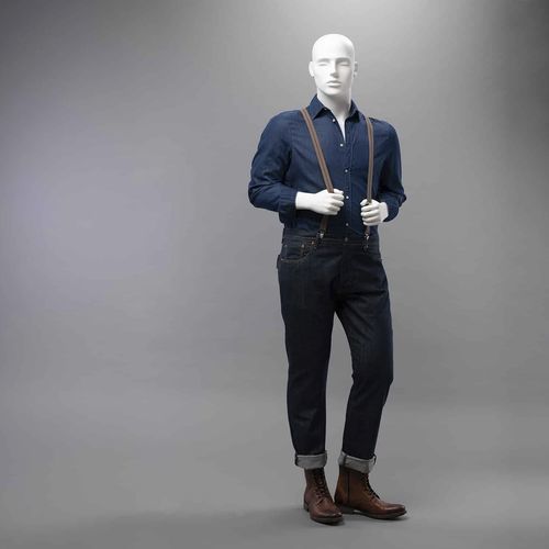 Mannequin de vitrine homme - COMFORT - GENESIS MANNEQUINS - réaliste / en résine / assis