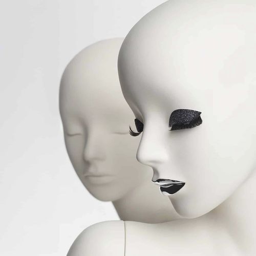 Tête mannequin femme - MASQUERADE - GENESIS MANNEQUINS - réaliste / en résine / blanche