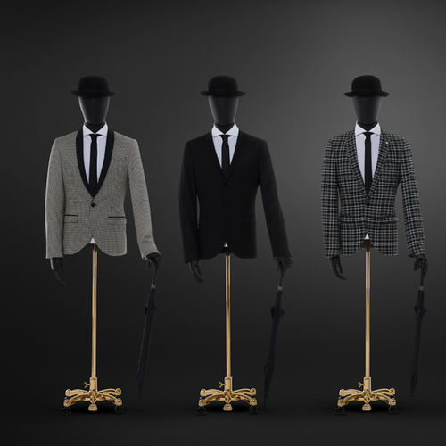 Buste mannequin homme - WONDERWOOD GENTS - HANS BOODT MANNEQUINS - mode