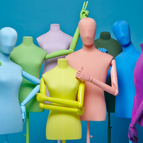 Buste mannequin homme - MACARON - HANS BOODT MANNEQUINS - abstrait