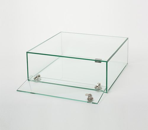 Vitrine contemporaine - IDW PARIS - sur plan / en verre / basse