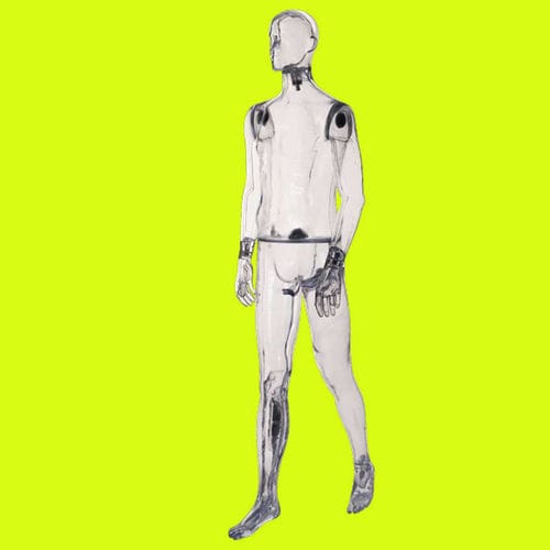 Mannequin de vitrine homme - MAX - IDW PARIS - abstrait / en mousse de polyuréthane / haut de gamme