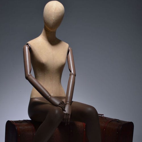 Mannequin de vitrine femme - VINTA - A2 MANNEQUIN - vintage / flexible