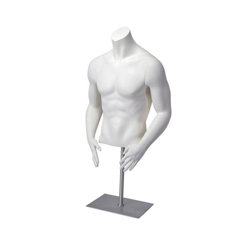 Buste mannequin homme - NSMB-07 - A2 MANNEQUIN - réaliste