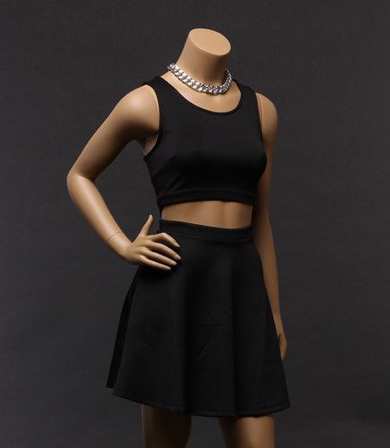 Mannequin de vitrine femme - SAMBA - CNL mannequins - abstrait / assis / sans-tête