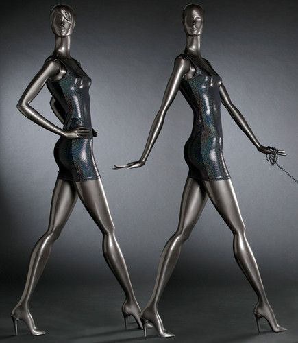 Mannequin de vitrine femme - SILHOUETTE - CNL mannequins - abstrait
