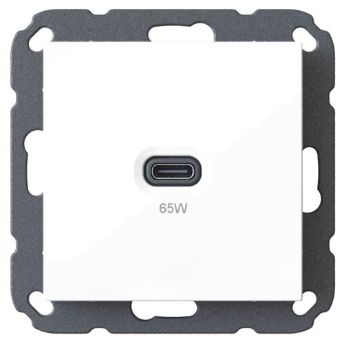 Prise USB - T65.00 : 6560x0000 - Bodo Ehmann GmbH - murale / en saillie / contemporaine